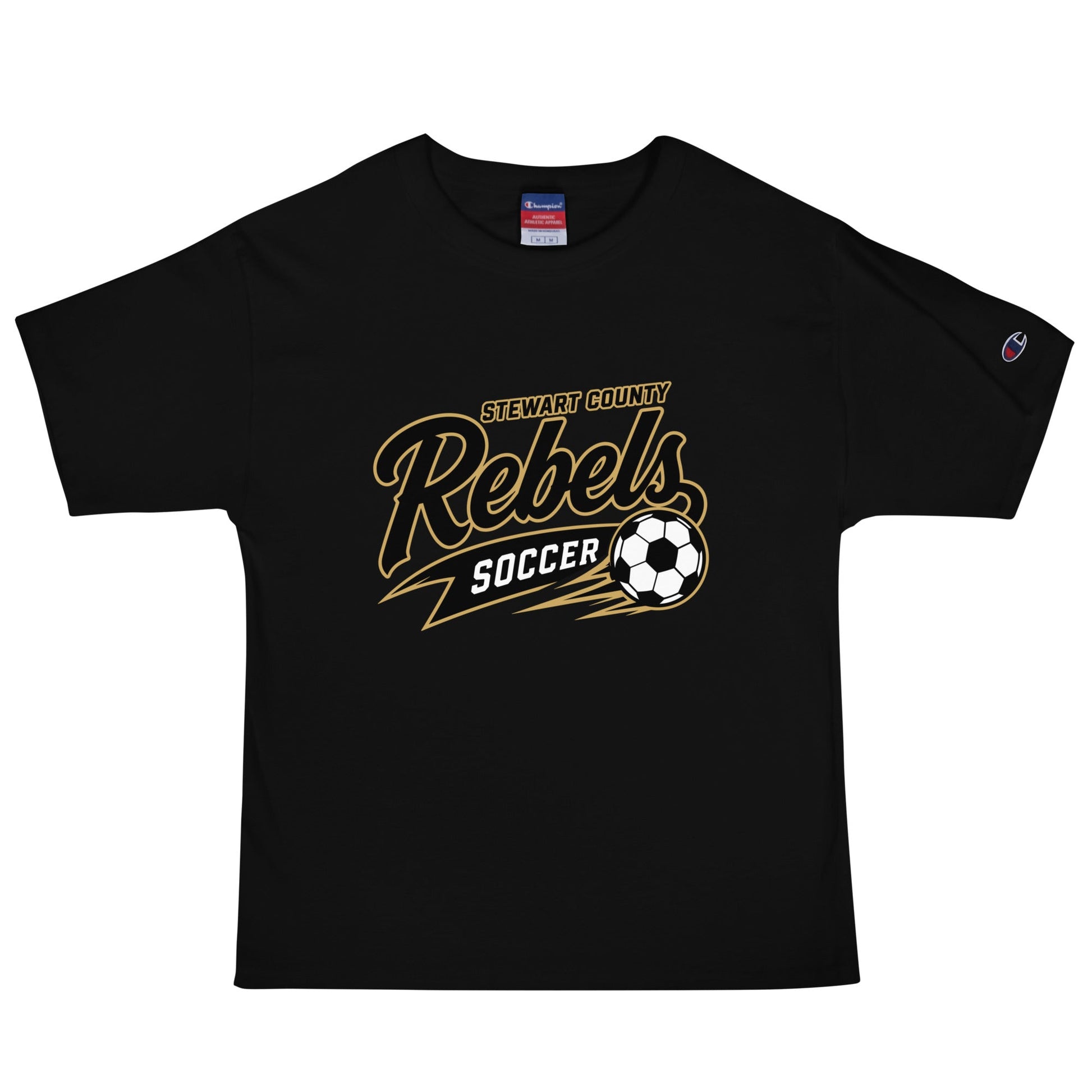 Signature | Champion T-Shirt | Stewart County Soccer | Rebels Logo