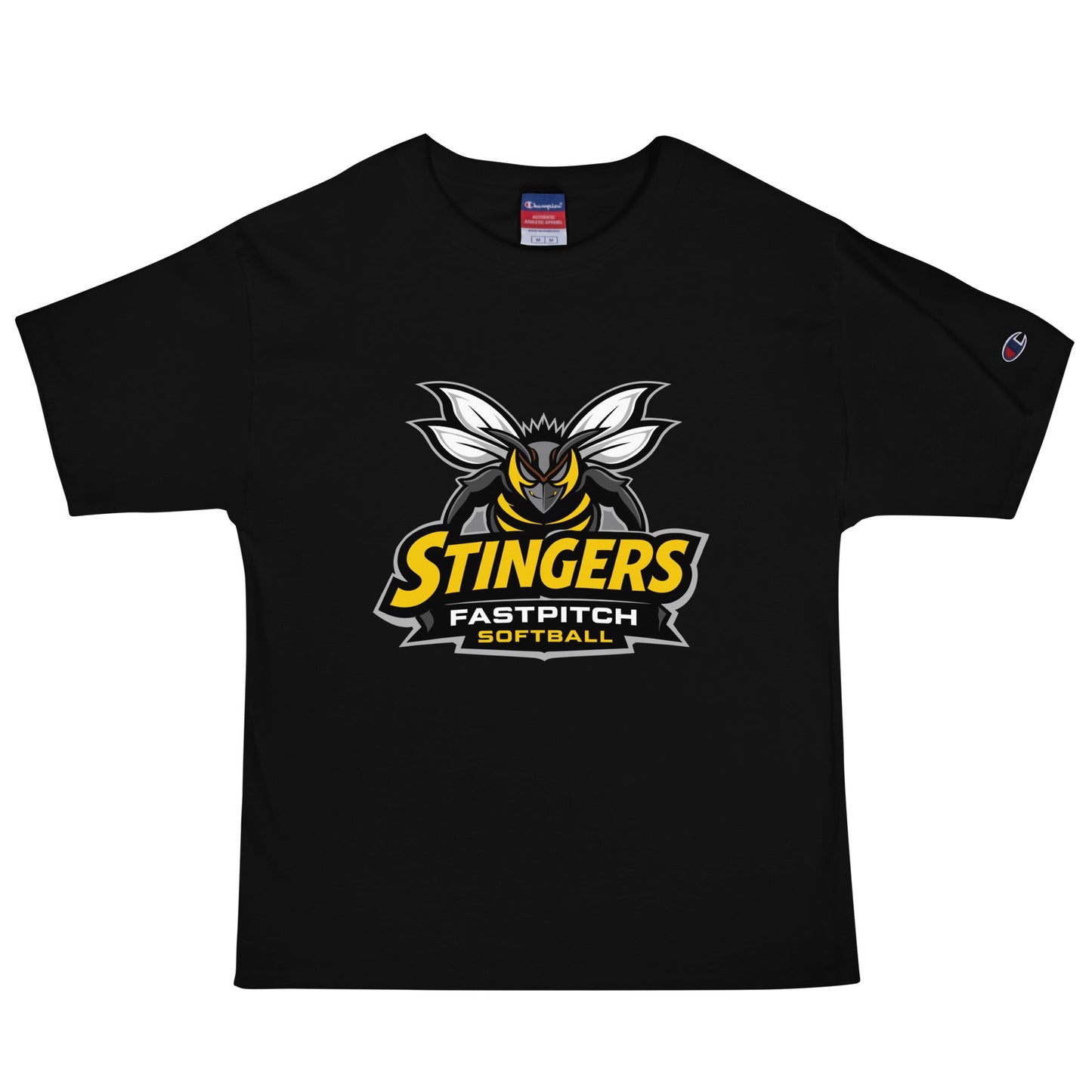 Signature | Champion T-Shirt | Stingers Softball | Stingers Fastpitch Logo