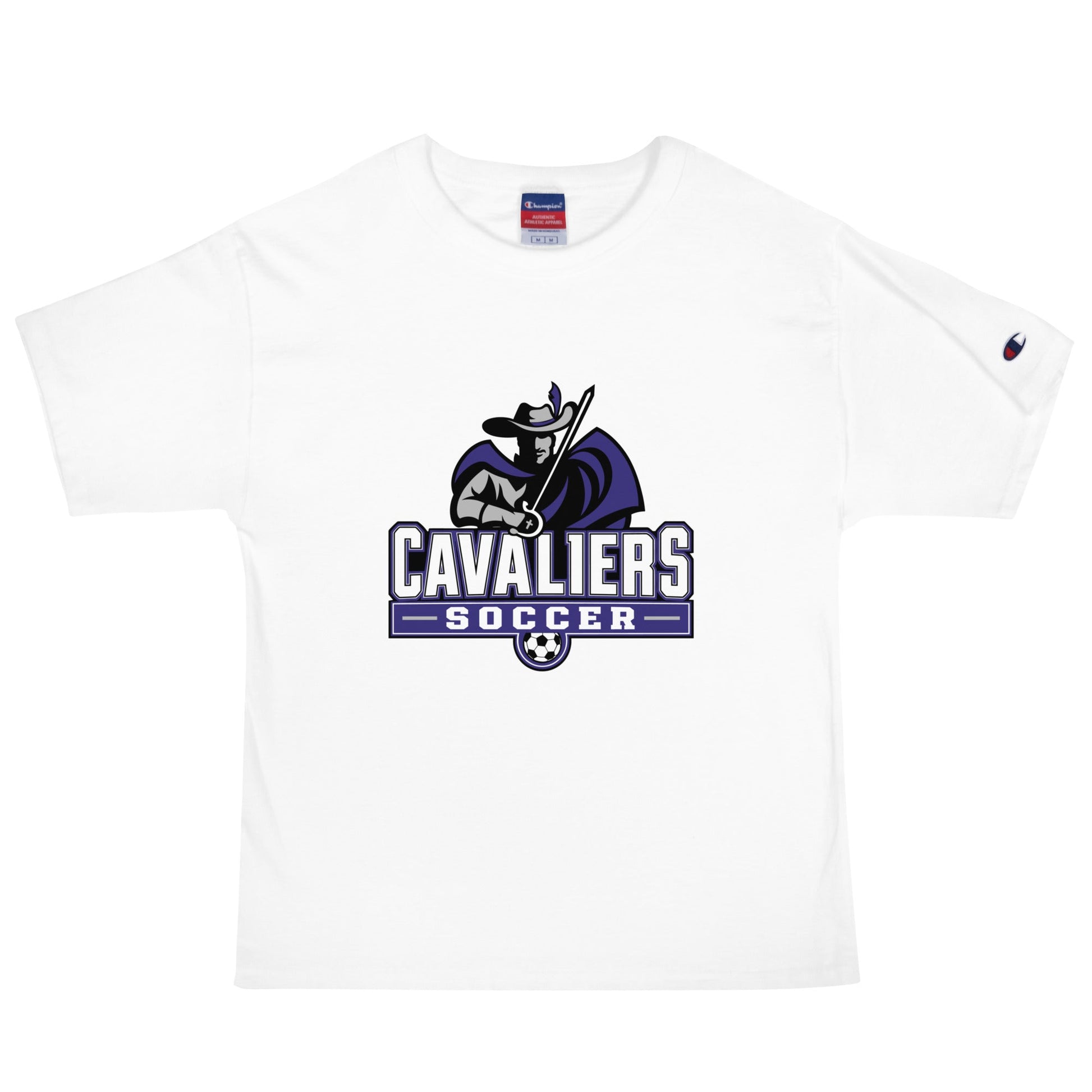 Signature | Champion T-Shirt | STM Soccer | Vanguard Logo
