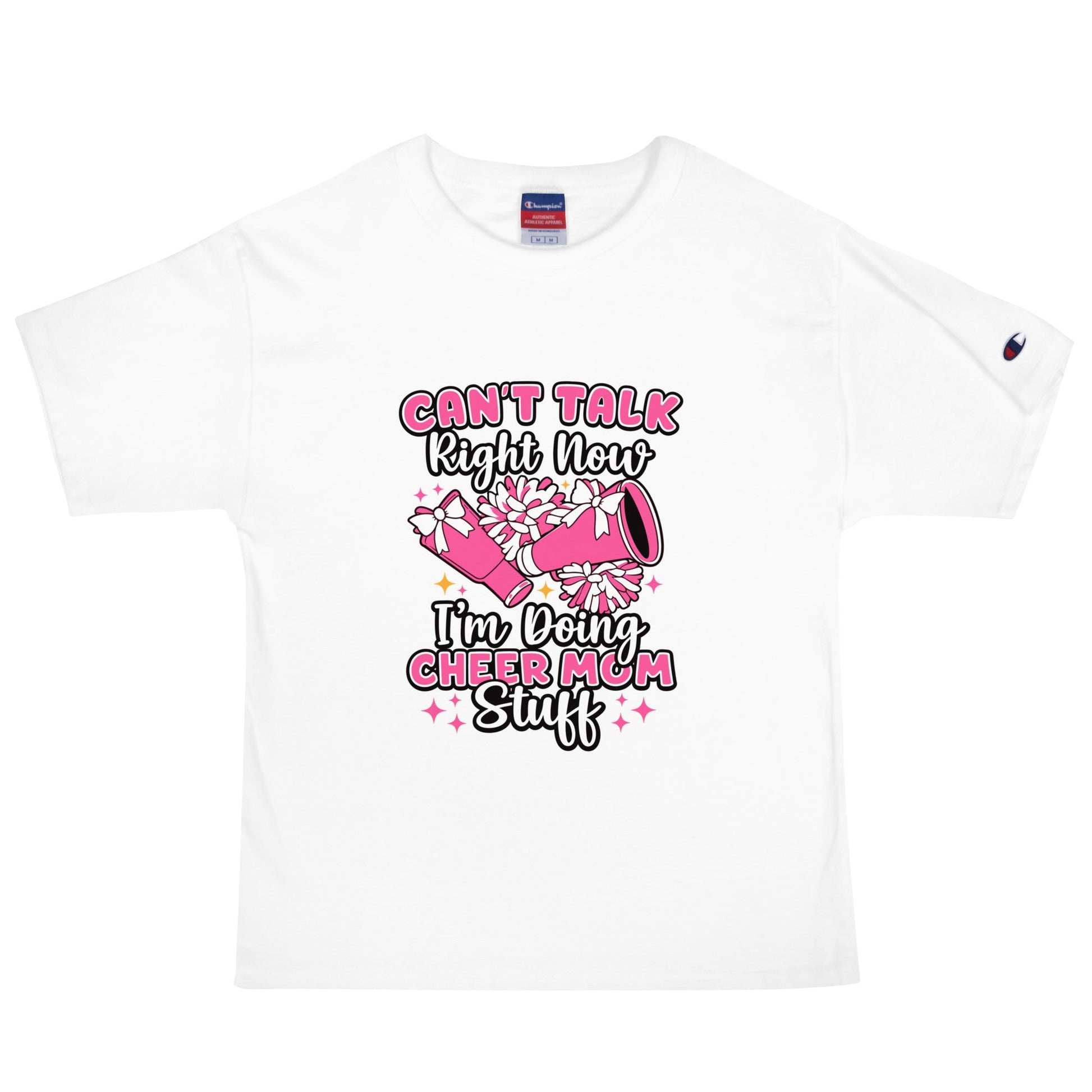 Signature | Champion T-Shirt | Sunset Surge All-Star Cheerleading | Modern Script Logo