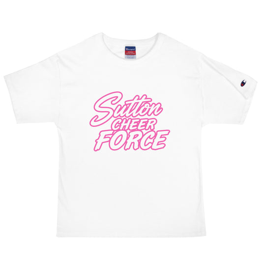 Signature | Champion T-Shirt | Sutton Cheer Force | Script Logo