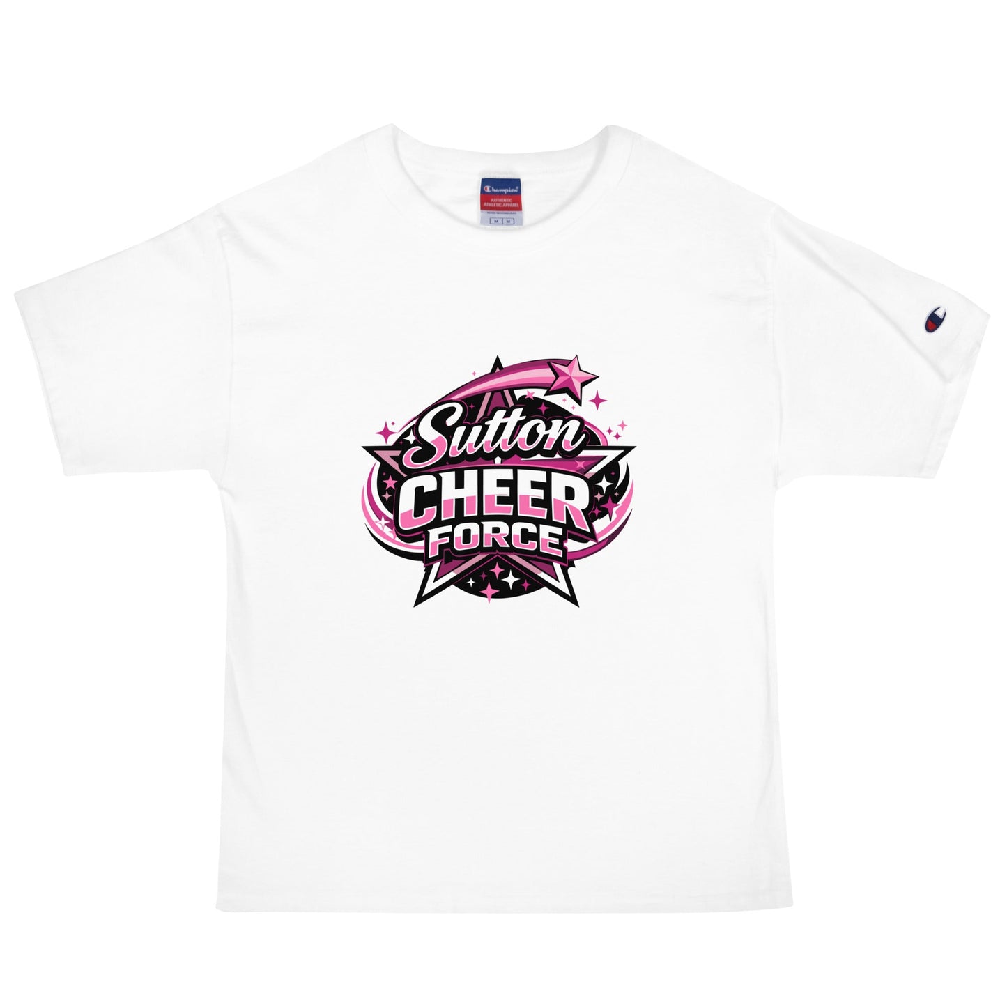 Signature | Champion T-Shirt | Sutton Cheer Force | Shooting Star Logo
