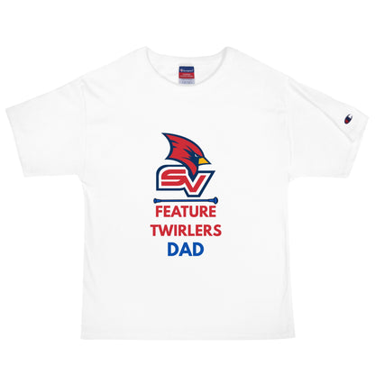 Signature | Champion T-Shirt | SVSU Feature twirlers | Dad Logo