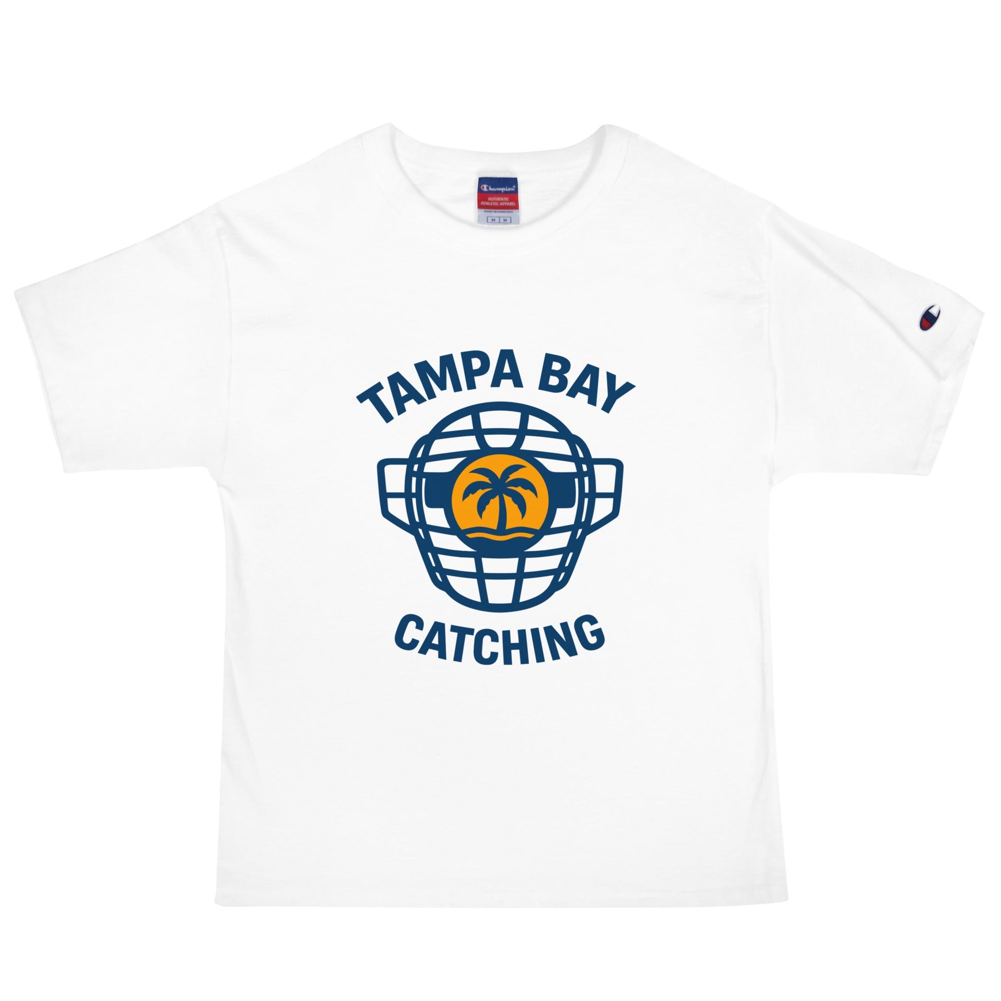 Signature | Champion T-Shirt | Tampa Bay Catching | Vanguard Logo