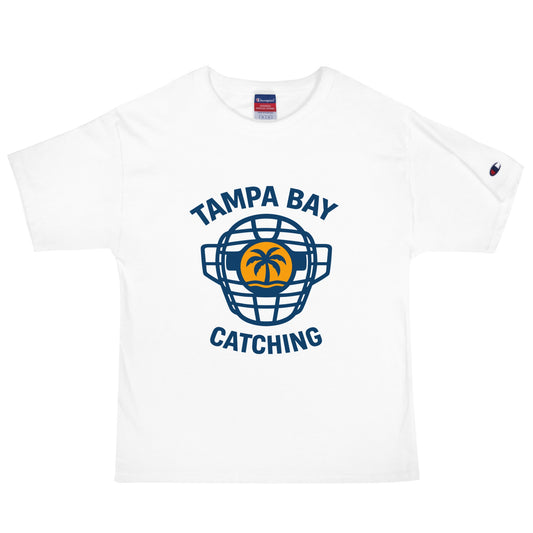 Signature | Champion T-Shirt | Tampa Bay Catching | Vanguard Logo