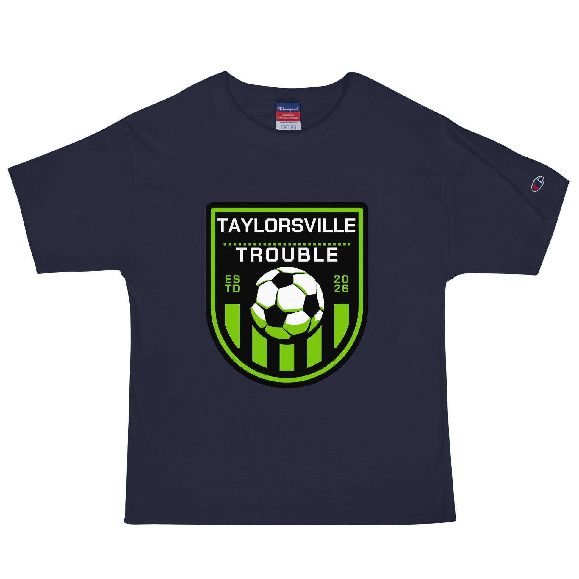 Signature | Champion T-Shirt | Taylorsville Trouble | Shield Logo