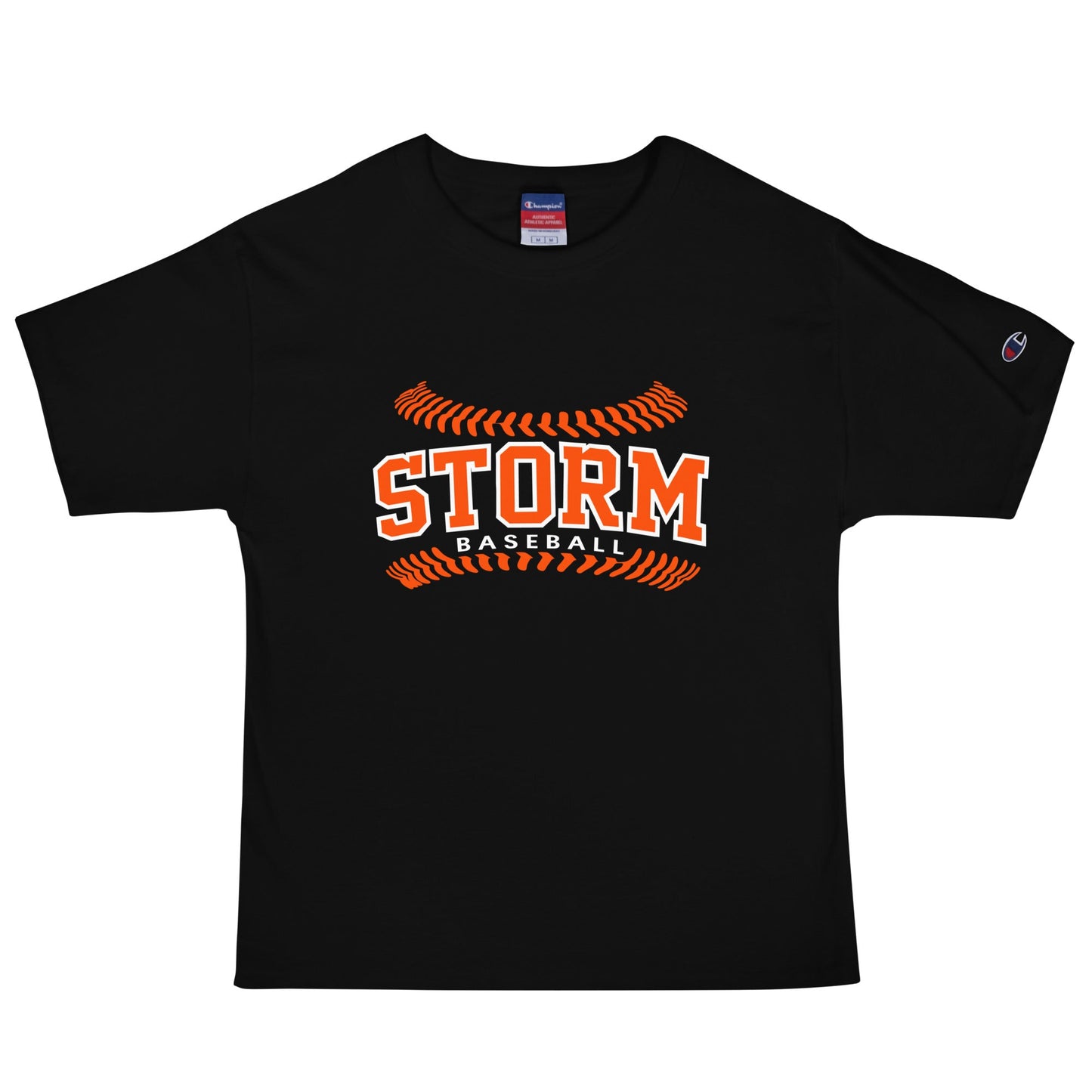 Signature | Champion T-Shirt | TC Storm baseball | Storm Logo