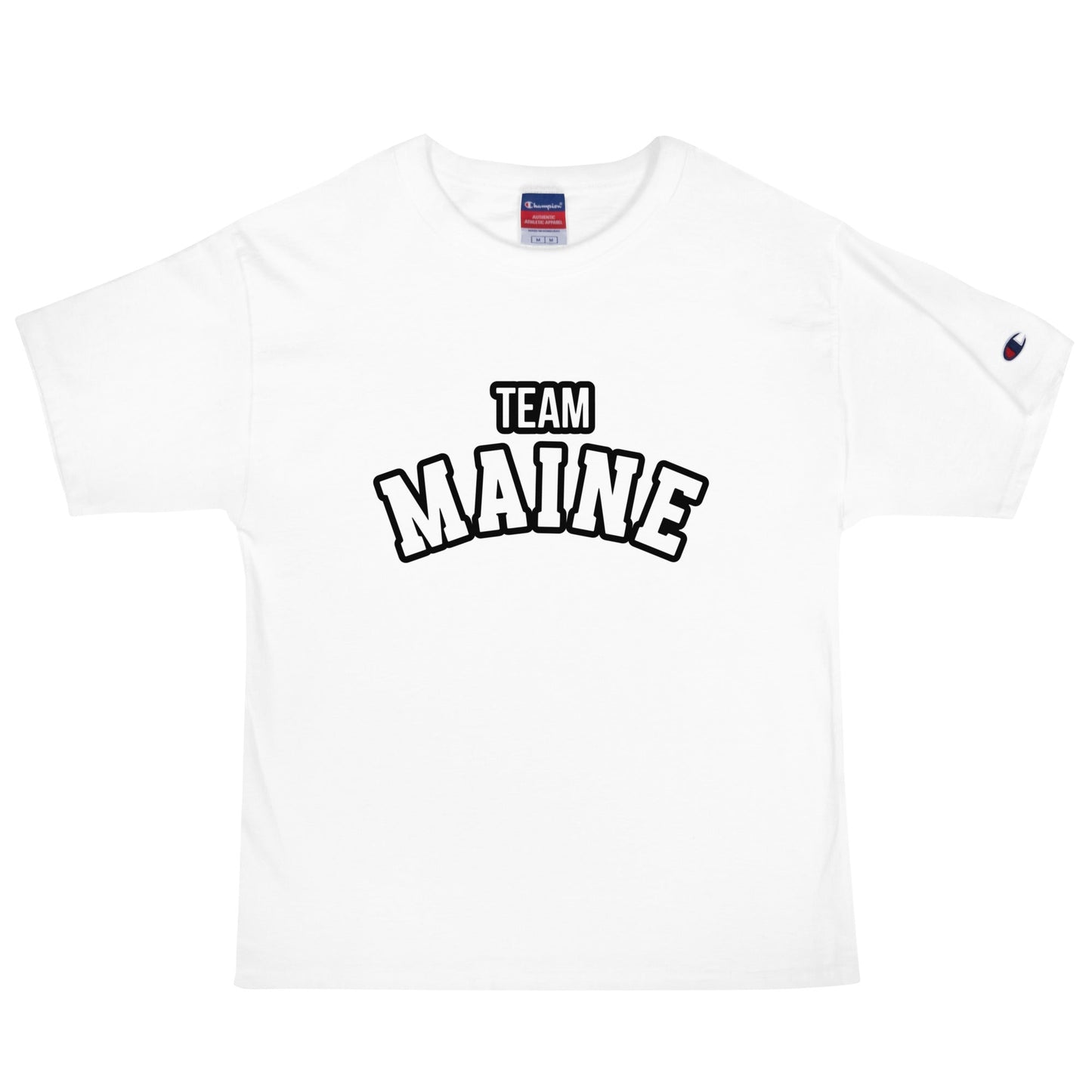 Signature | Champion T-Shirt | Team Maine | Arch Mark Logo