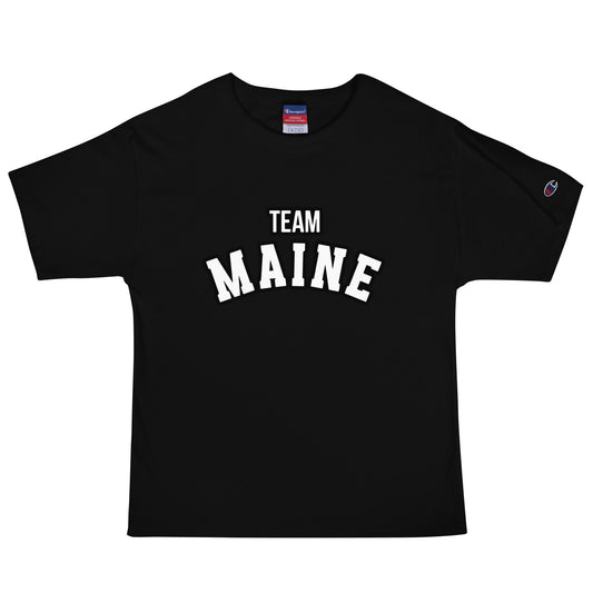 Signature | Champion T-Shirt | Team Maine | Arch Mark Logo