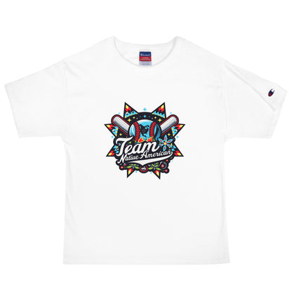 Signature | Champion T-Shirt | Team Native American | Tribal Emblem Logo