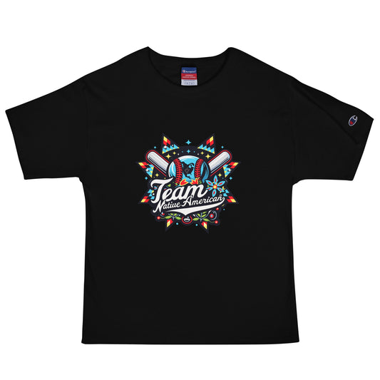 Signature | Champion T-Shirt | Team Native American | Tribal Emblem Logo