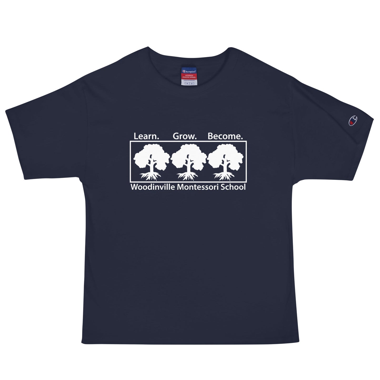 Signature | Champion T-Shirt | TEST WMS Store | White Logo Logo
