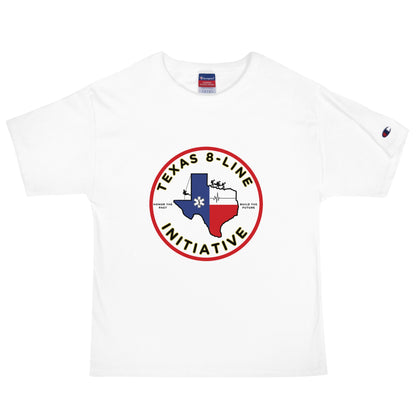 Signature | Champion T-Shirt | Texas 8 - Line Initiative | Badge Logo
