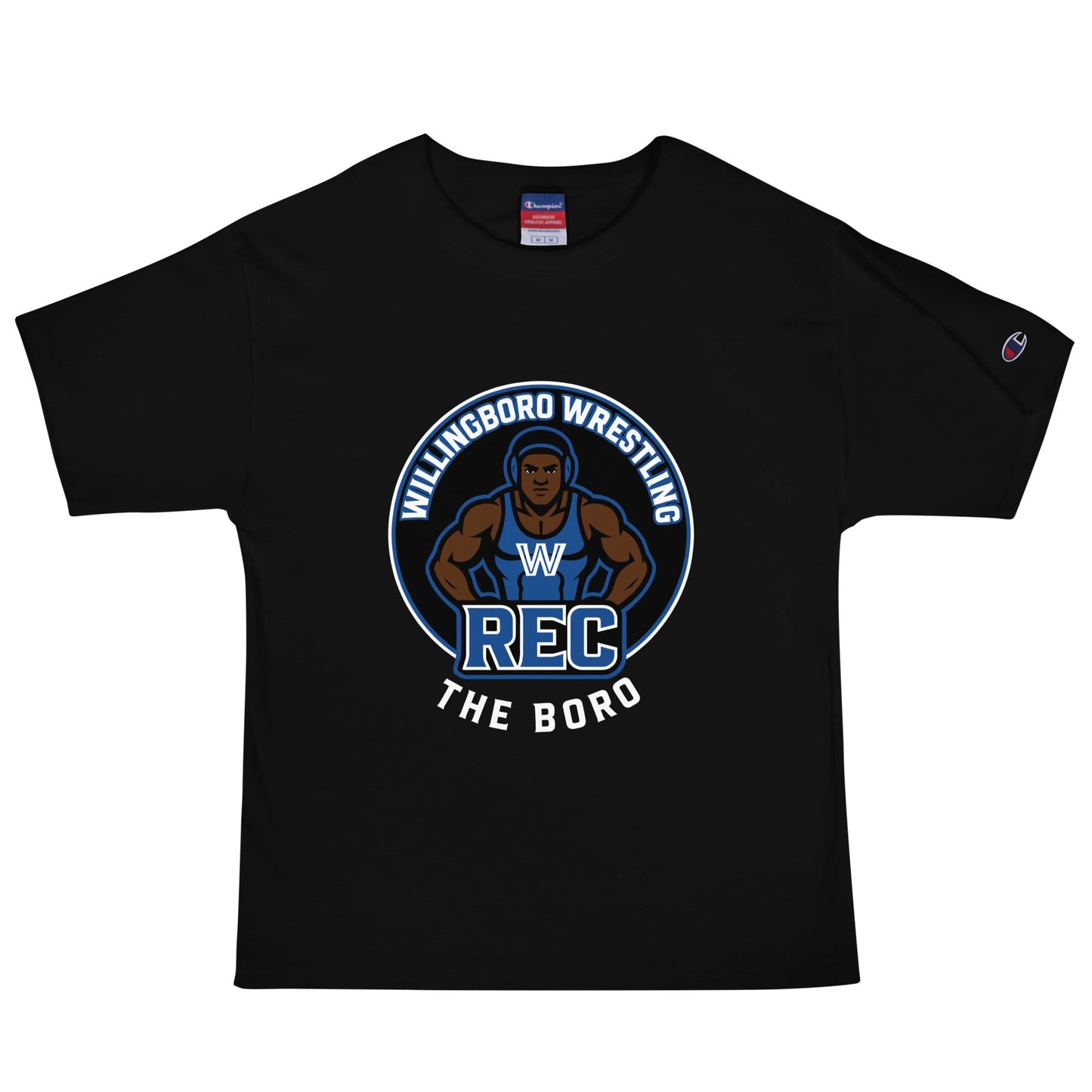 Signature | Champion T-Shirt | The Boro Brand | Wrestler Logo