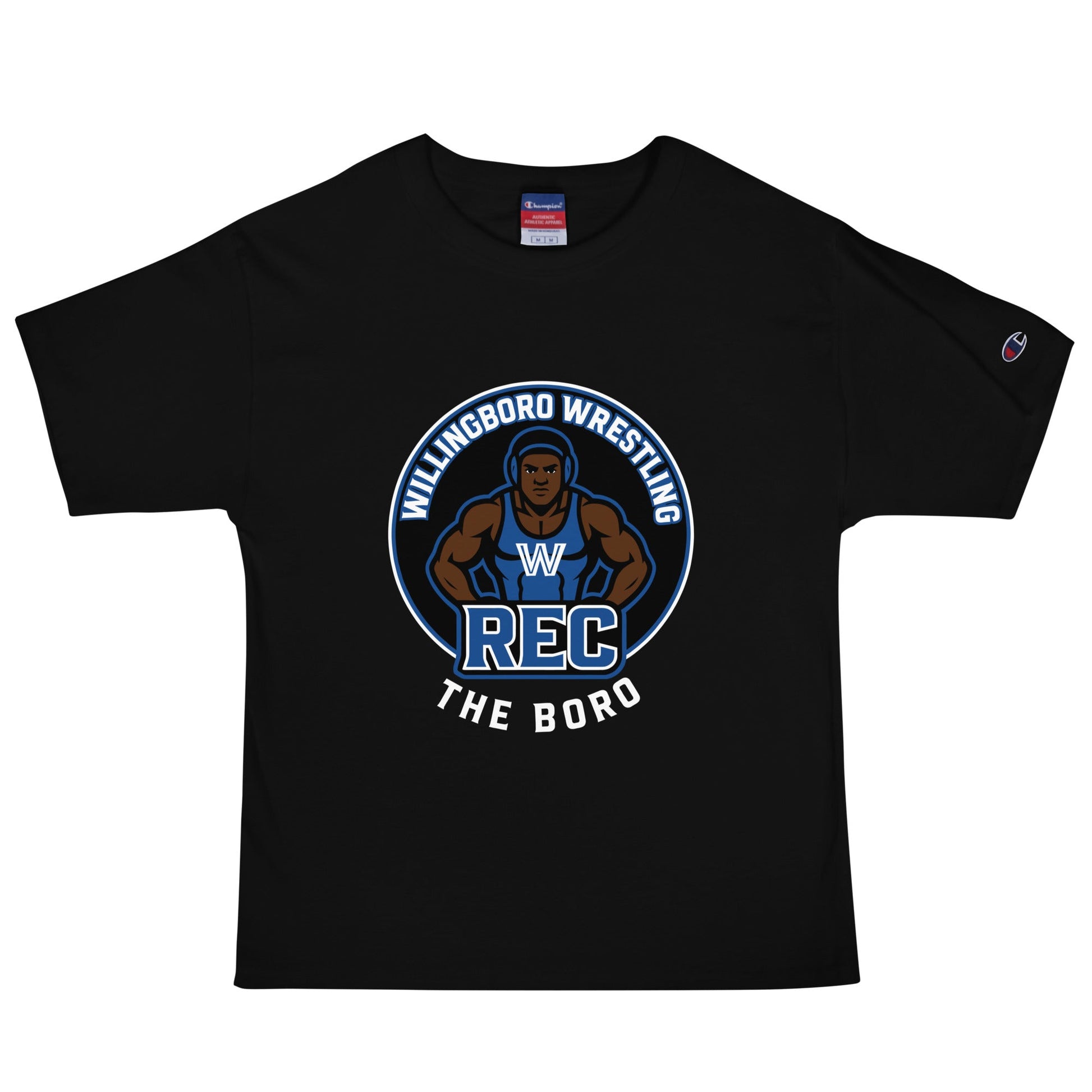Signature | Champion T-Shirt | The Boro Brand | Wrestler Logo