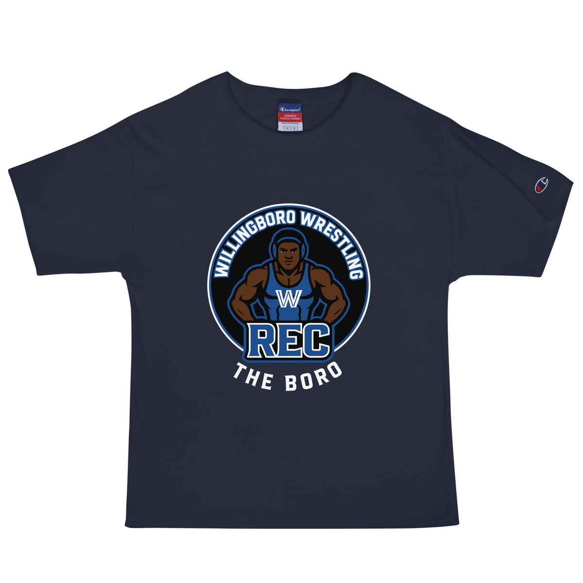 Signature | Champion T-Shirt | The Boro Brand | Wrestler Logo