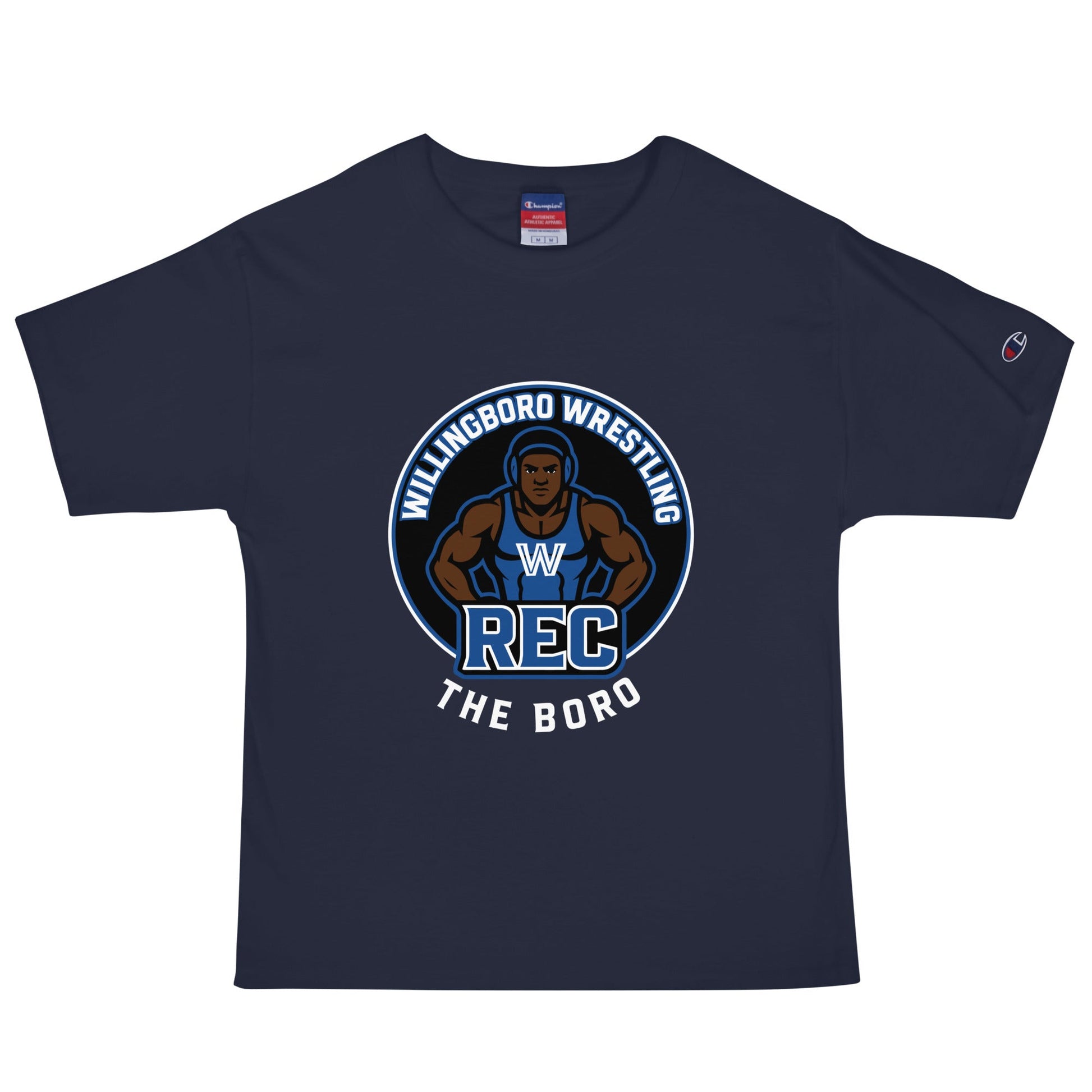 Signature | Champion T-Shirt | The Boro Brand | Wrestler Logo