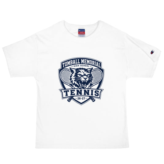 Signature | Champion T-Shirt | TMHS Tennis | Shield Logo