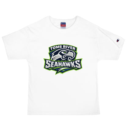 Signature | Champion T-Shirt | Toms River Seahawks | Mascot Script Logo