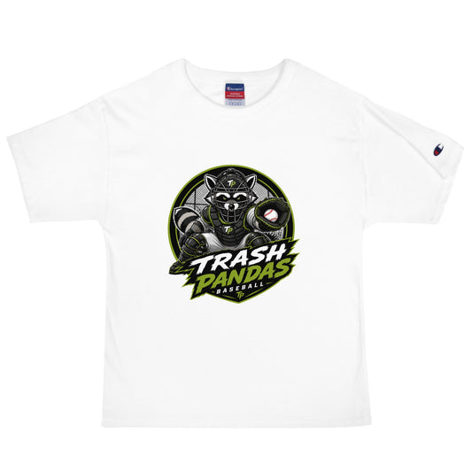 Signature | Champion T-Shirt | Trash Pandas Baseball Organization | Athletics Logo