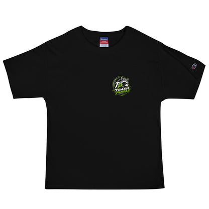 Signature | Champion T-Shirt | Trash Pandas Baseball Organization | Crest Logo