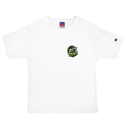 Signature | Champion T-Shirt | Trash Pandas Baseball Organization | Crest Logo