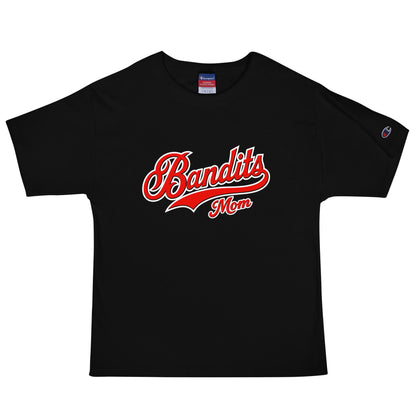 Signature | Champion T-Shirt | Tri - City Baseball | Bandits Mom Logo