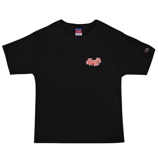 Signature | Champion T-Shirt | Tri - City Baseball | Bandits Mpm Logo