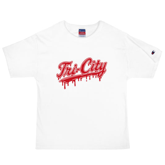 Signature | Champion T-Shirt | Tri - City Baseball | Mark Logo