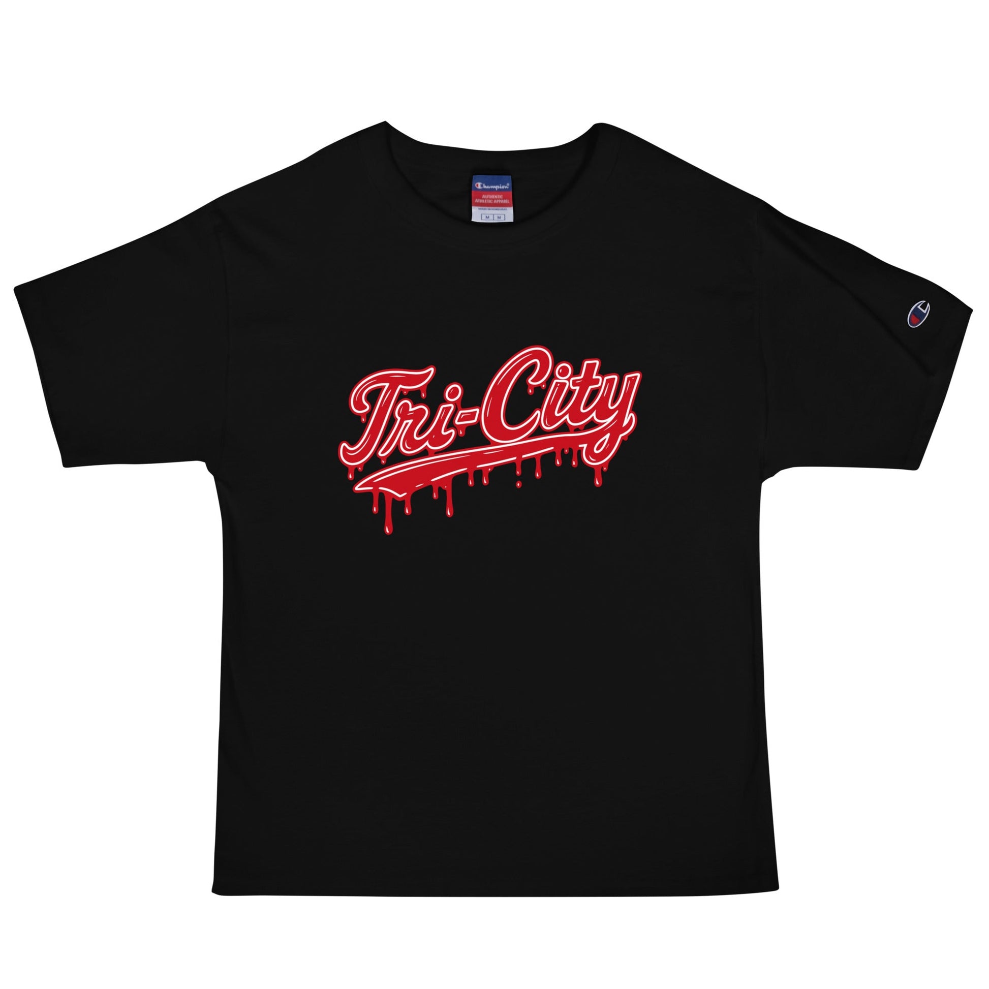 Signature | Champion T-Shirt | Tri - City Baseball | Mark Logo