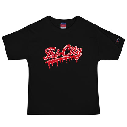 Signature | Champion T-Shirt | Tri - City Baseball | Mark Logo