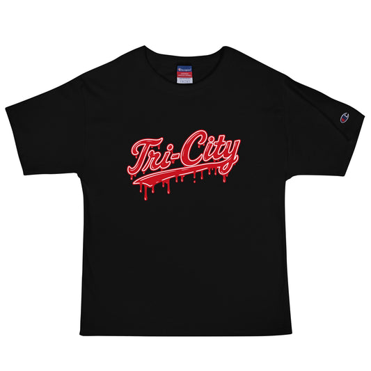 Signature | Champion T-Shirt | Tri - City Baseball | Mark Logo