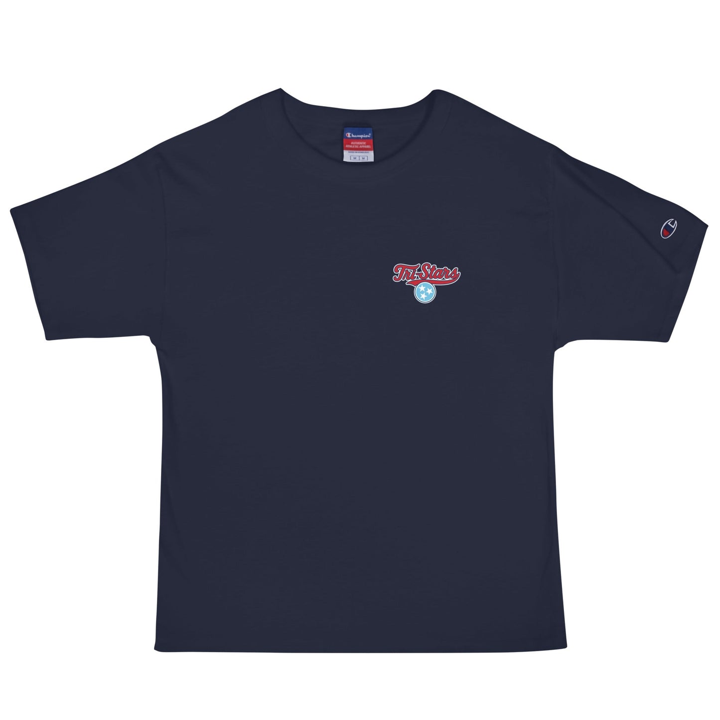 Signature | Champion T-Shirt | Tri - Stars | 3 Stars Light Logo