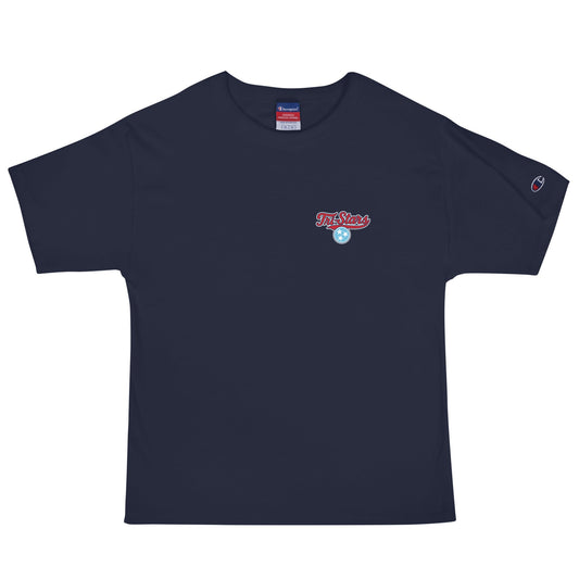 Signature | Champion T-Shirt | Tri - Stars | 3 Stars Light Logo