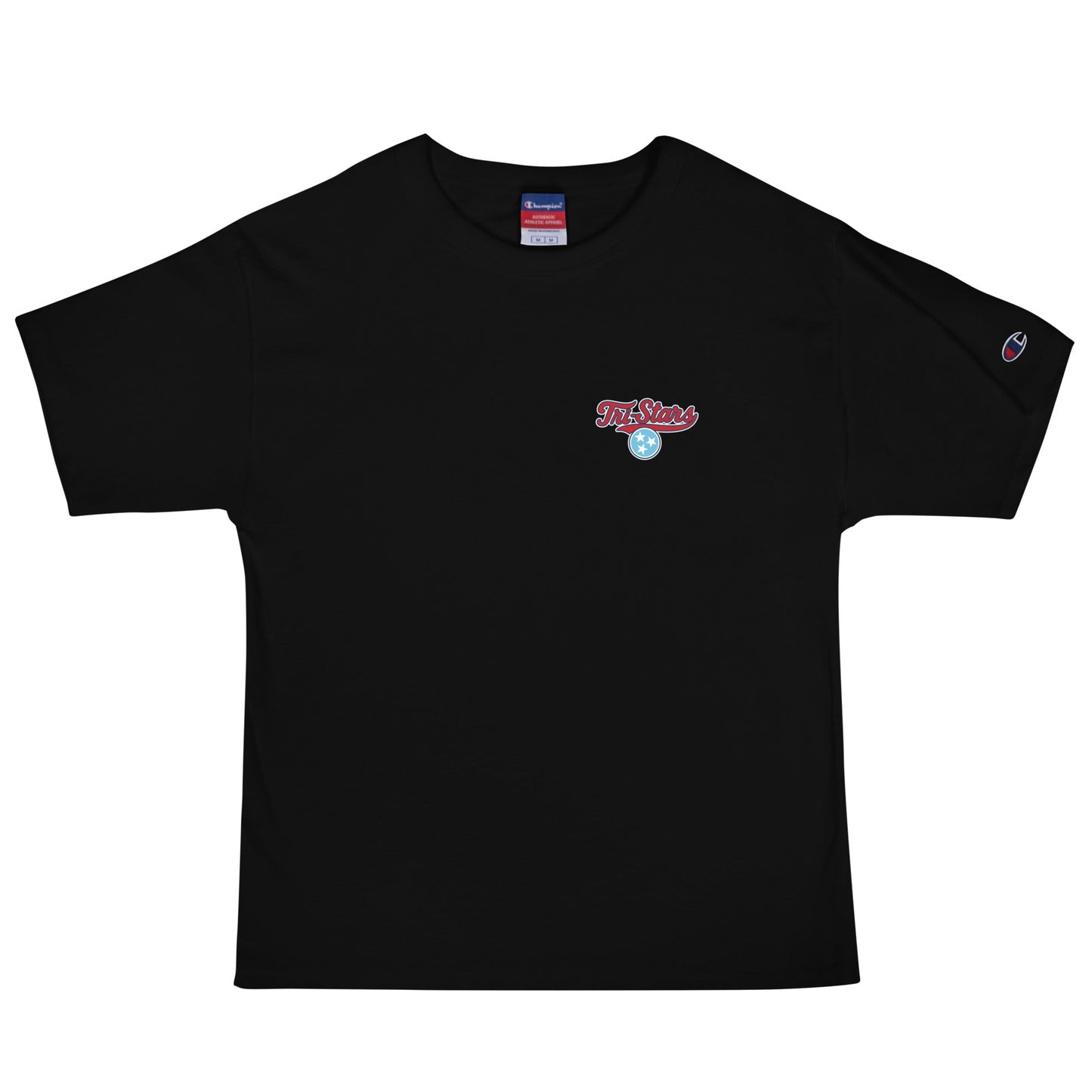 Signature | Champion T-Shirt | Tri - Stars | 3 Stars Light Logo