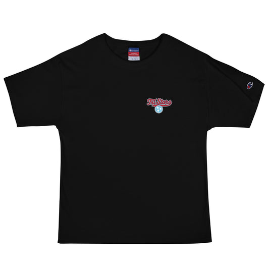 Signature | Champion T-Shirt | Tri - Stars | 3 Stars Light Logo