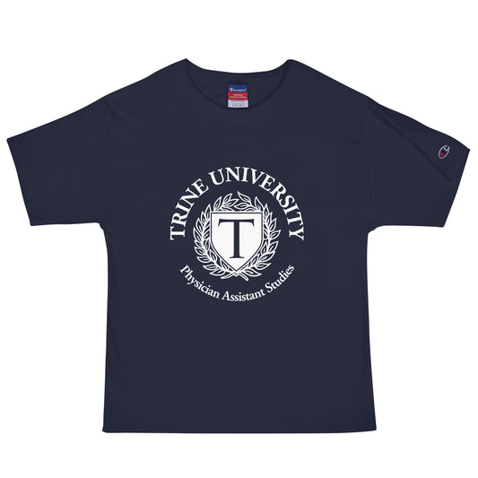 Signature | Champion T-Shirt | Trine PA program | Emblem Logo