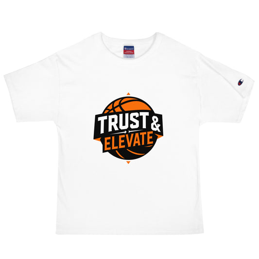 Signature | Champion T-Shirt | Trust & Elevate | Athletic Logo