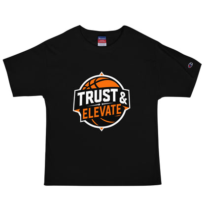 Signature | Champion T-Shirt | Trust & Elevate | Athletic Logo
