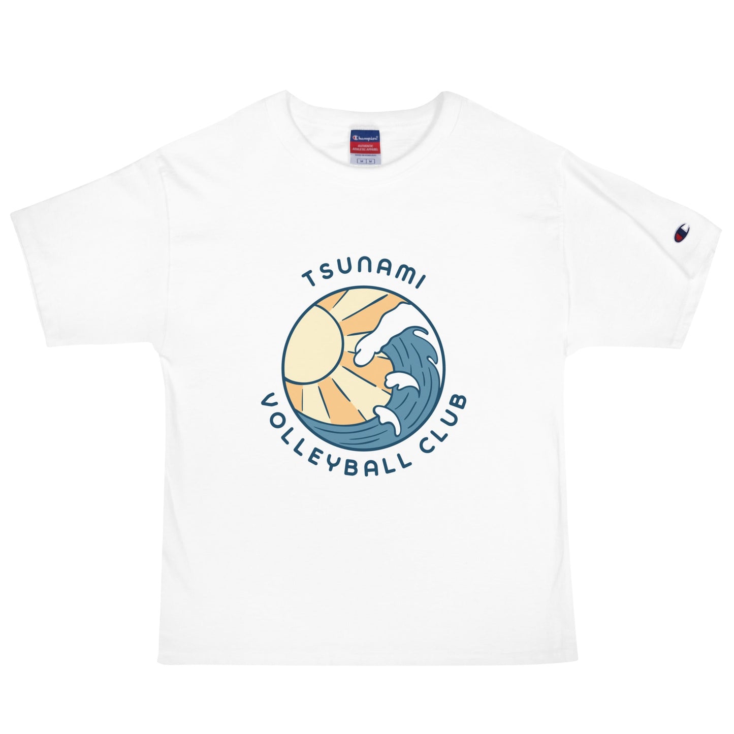 Signature | Champion T-Shirt | Tsunami Volleyball Club | Emblem Logo