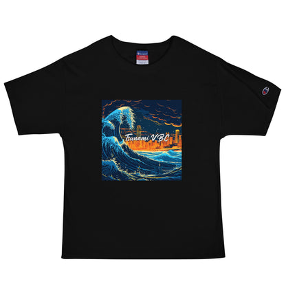 Signature | Champion T-Shirt | Tsunami Volleyball Club | Glow Tide Athletics Logo
