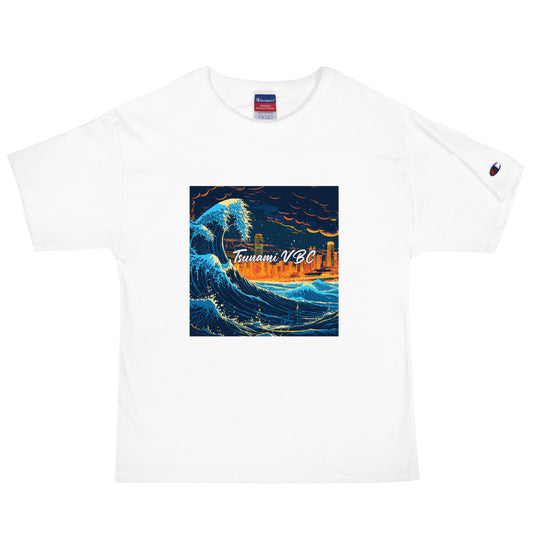 Signature | Champion T-Shirt | Tsunami Volleyball Club | Glow Tide Athletics Logo