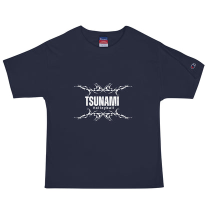 Signature | Champion T-Shirt | Tsunami Volleyball Club | Modern Script Logo