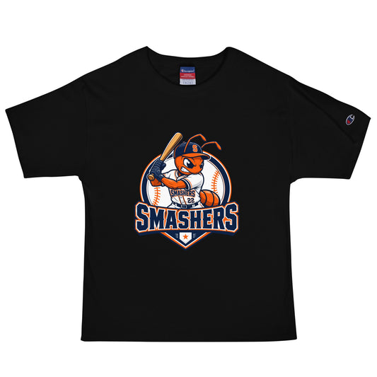 Signature | Champion T-Shirt | Tx Smashers | Emblem Logo