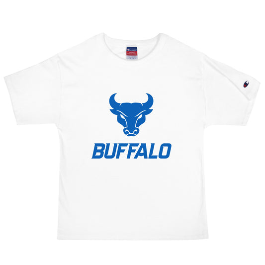 Signature | Champion T-Shirt | UB Womens Club Basketball | Vanguard Buffalo Crest Logo