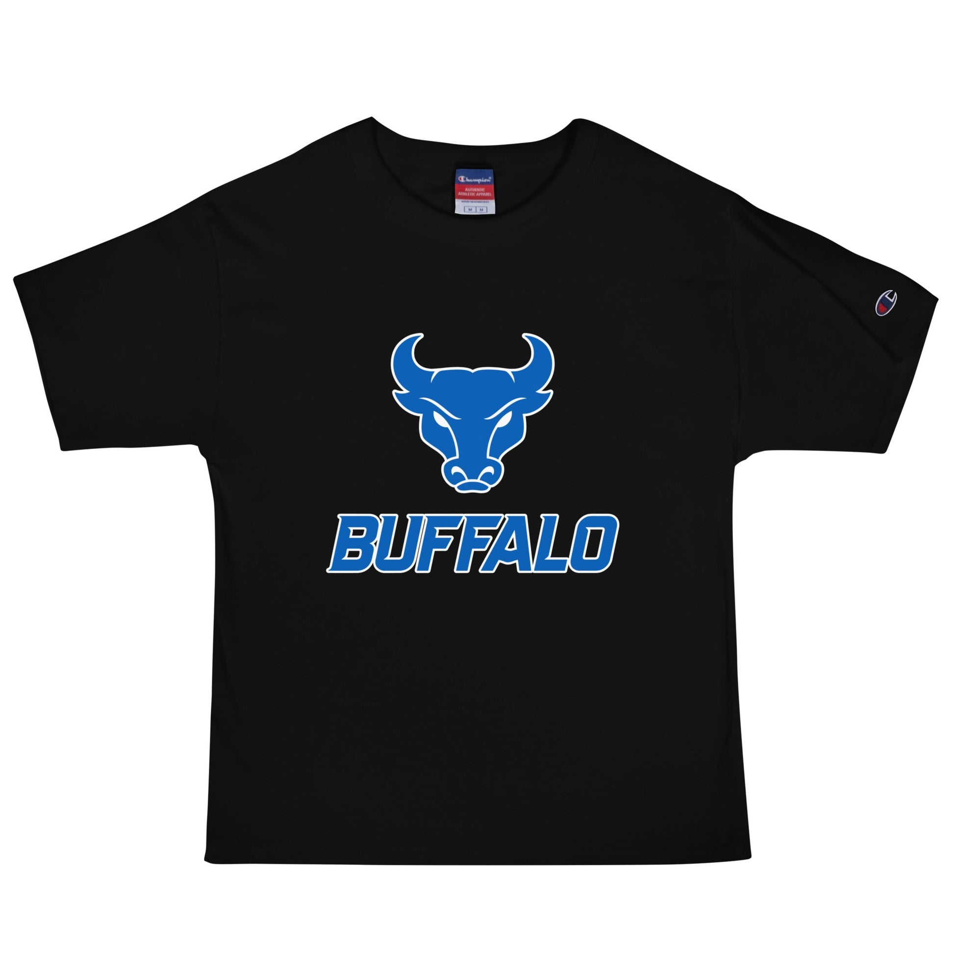 Signature | Champion T-Shirt | UB Womens Club Basketball | Vanguard Buffalo Crest Logo