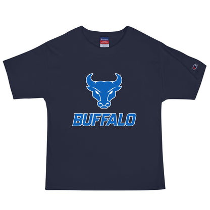 Signature | Champion T-Shirt | UB Womens Club Basketball | Vanguard Buffalo Crest Logo