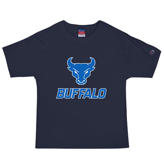Signature | Champion T-Shirt | UB Womens Club Basketball | Vanguard Buffalo Crest Logo