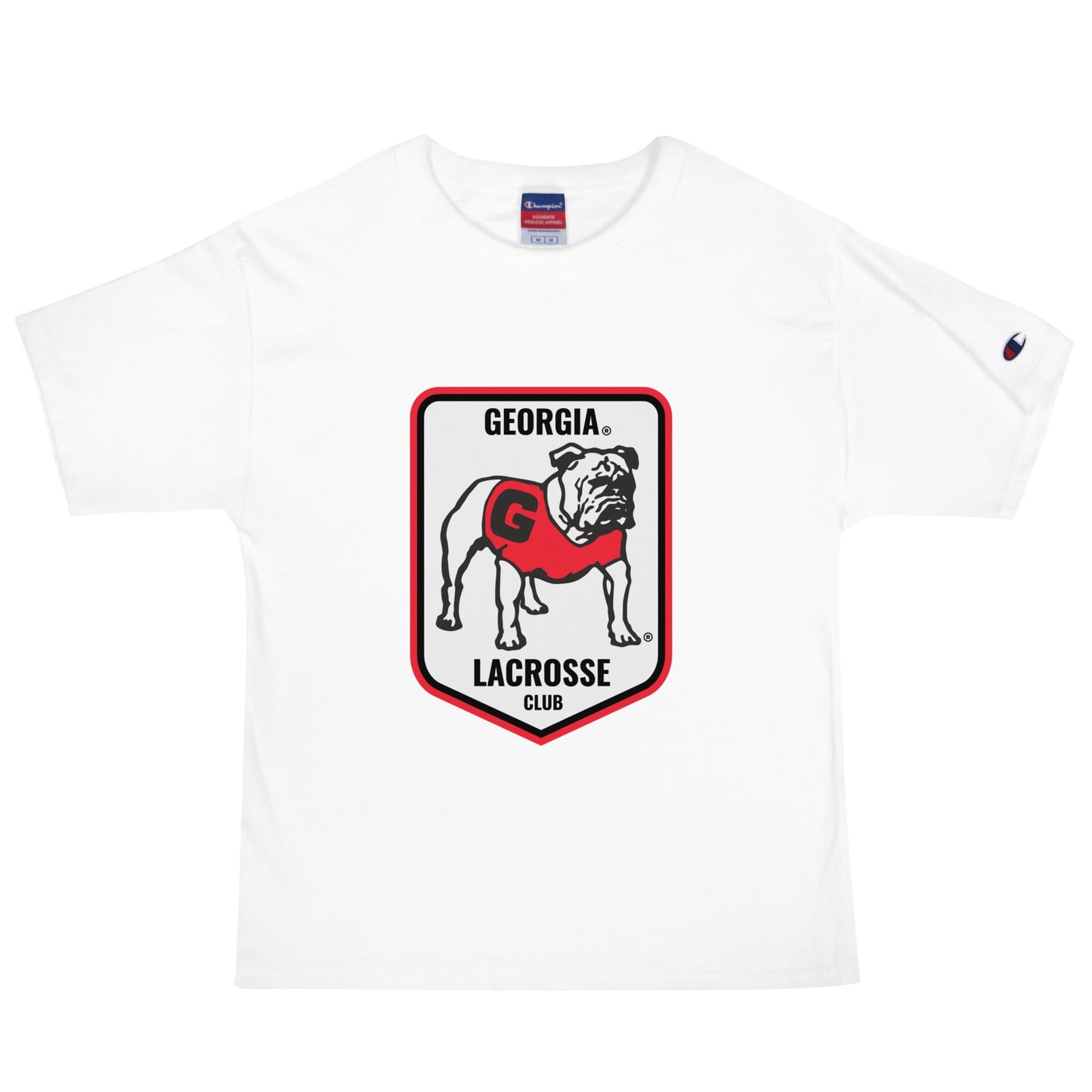 Signature | Champion T-Shirt | UGA Club Lacrosse | Shield Logo