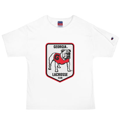 Signature | Champion T-Shirt | UGA Club Lacrosse | Shield Logo